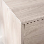 Meuble TV 2 portes Mid-Century Modern de 152 cm
