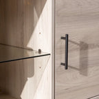 Meuble TV 2 portes Mid-Century Modern de 152 cm