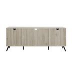 Meuble TV 2 portes Mid-Century Modern de 152 cm