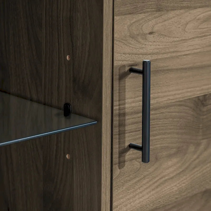Meuble TV 2 portes Mid-Century Modern de 152 cm