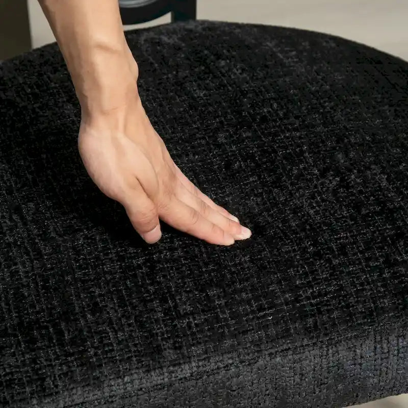 Chaise d'appoint moderne en PU pour le salon ou la salle à manger