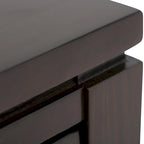 Console de canapé contemporaine en BOIS MASSIF de 38 pouces de large - 38 pouces de large
