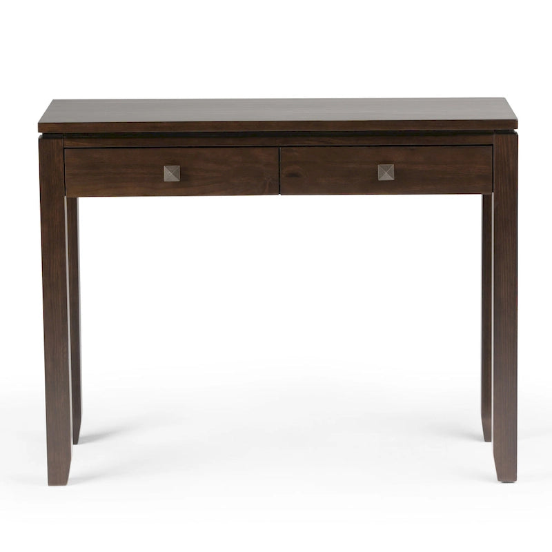 Console de canapé contemporaine en BOIS MASSIF de 38 pouces de large - 38 pouces de large
