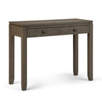 Console de canapé contemporaine en BOIS MASSIF de 38 pouces de large - 38 pouces de large
