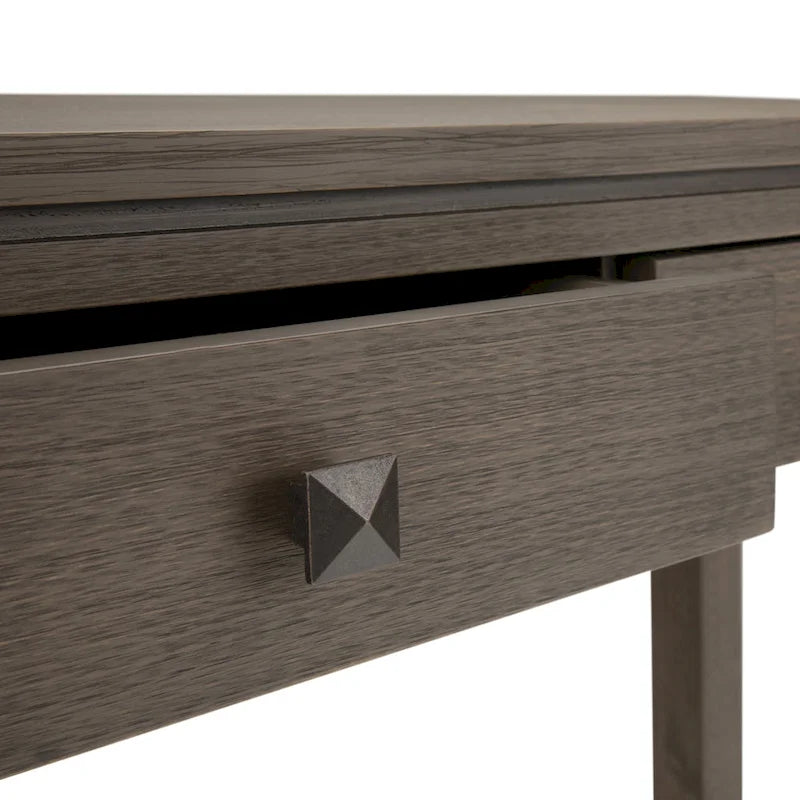 Console de canapé contemporaine en BOIS MASSIF de 38 pouces de large - 38 pouces de large