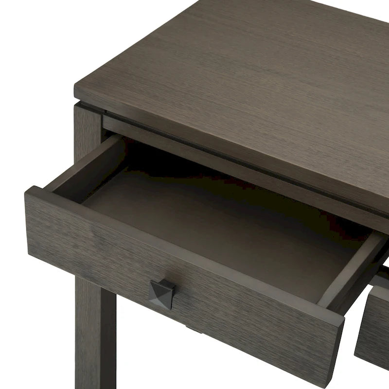 Console de canapé contemporaine en BOIS MASSIF de 38 pouces de large - 38 pouces de large