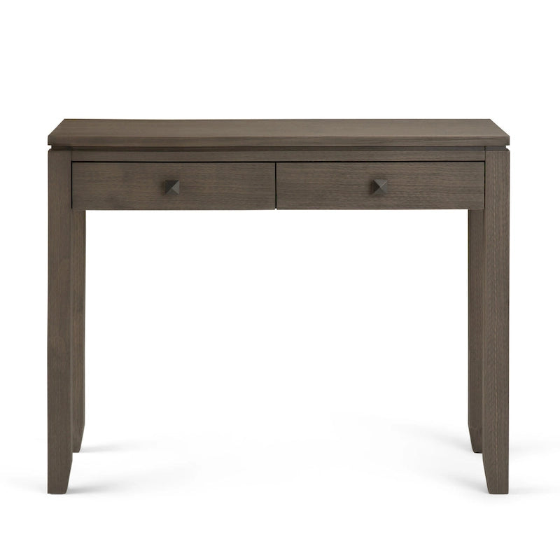 Console de canapé contemporaine en BOIS MASSIF de 38 pouces de large - 38 pouces de large