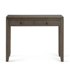 Console de canapé contemporaine en BOIS MASSIF de 38 pouces de large - 38 pouces de large