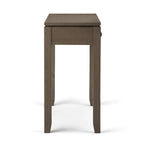 Console de canapé contemporaine en BOIS MASSIF de 38 pouces de large - 38 pouces de large