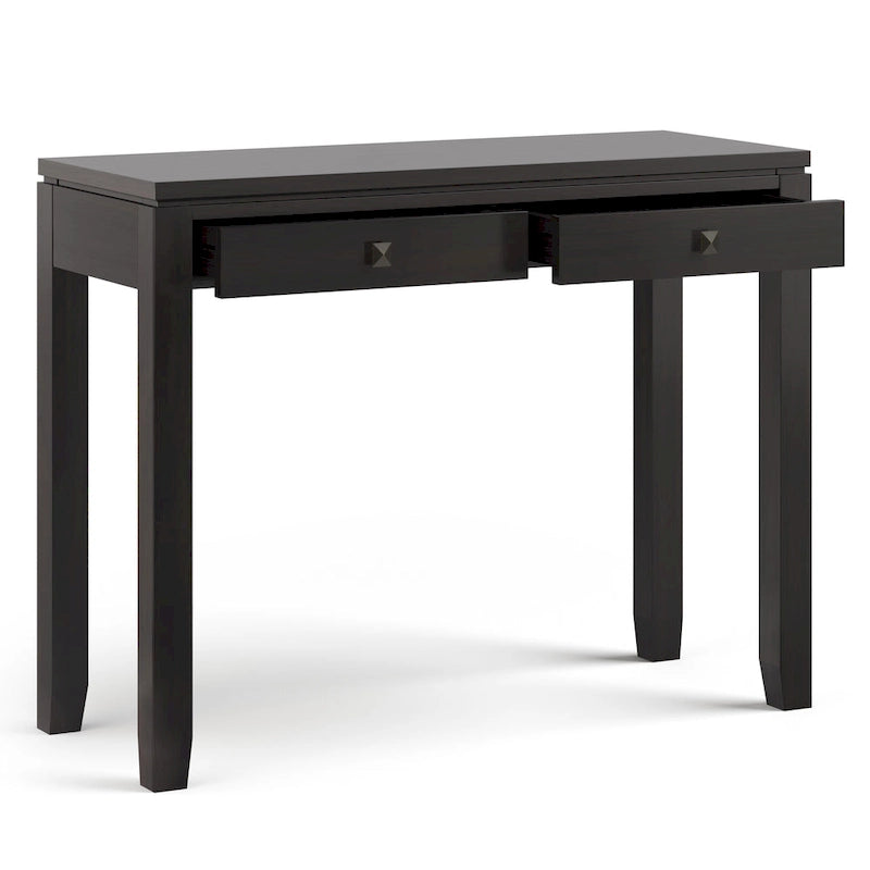 Console de canapé contemporaine en BOIS MASSIF de 38 pouces de large - 38 pouces de large