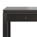 Console de canapé contemporaine en BOIS MASSIF de 38 pouces de large - 38 pouces de large