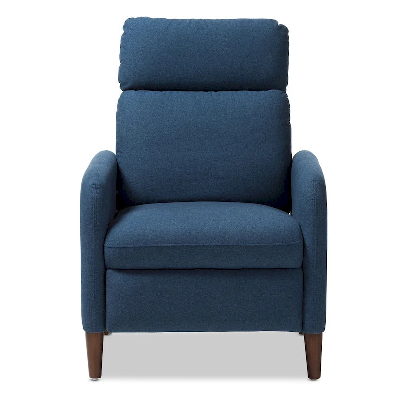 Fauteuil inclinable en tissu du milieu du siècle par