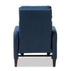 Fauteuil inclinable en tissu du milieu du siècle par