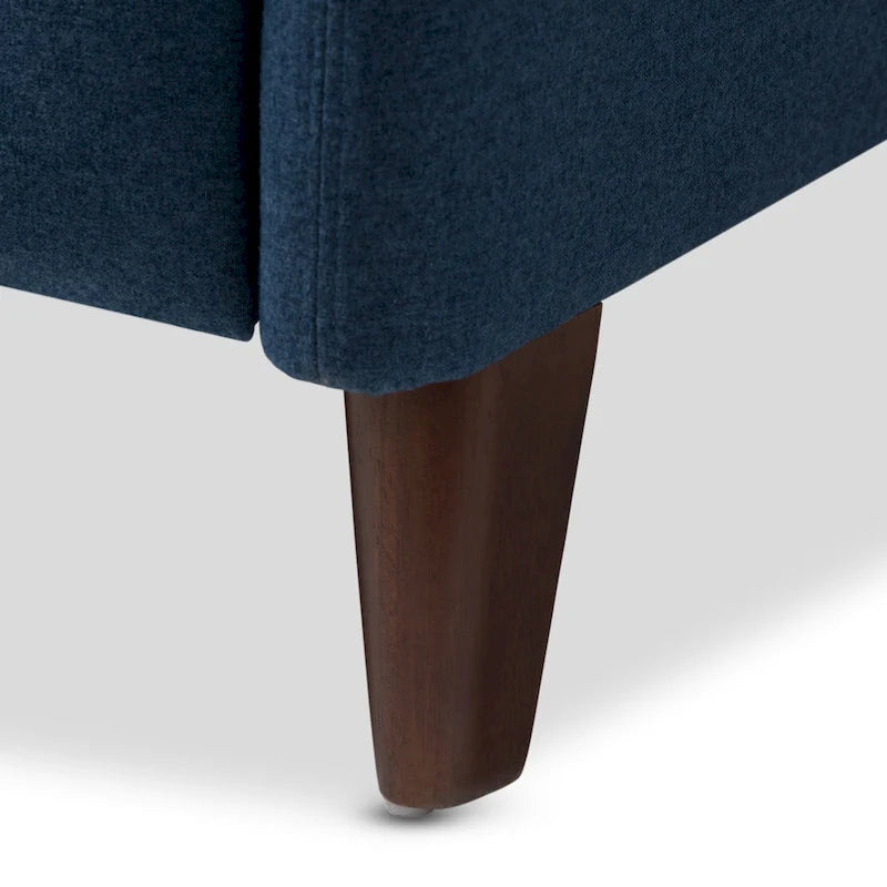 Fauteuil inclinable en tissu du milieu du siècle par