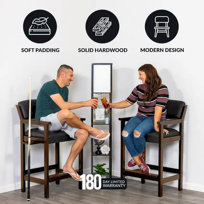 Chaise de bar spectateur de 30 pouces de hauteur