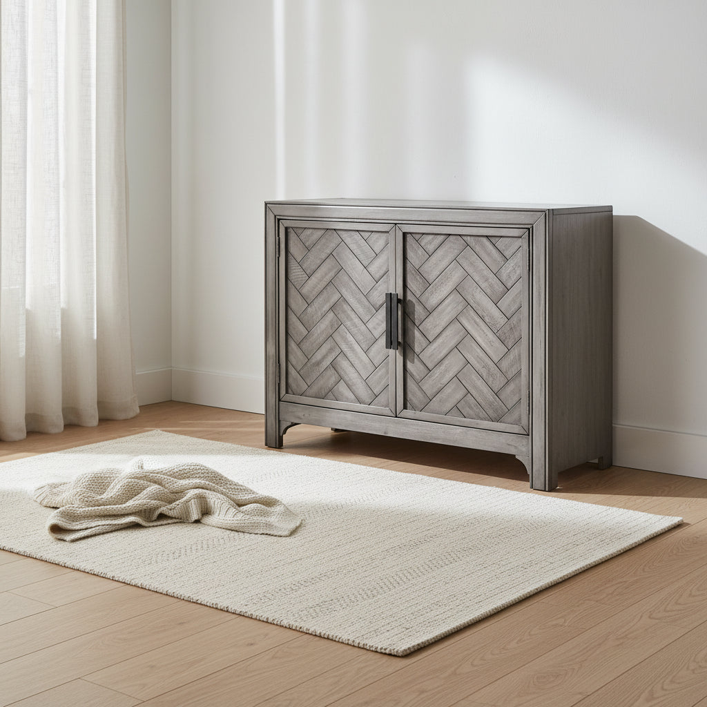 Console moderne Table de canapé pour salon avec 2 étagères