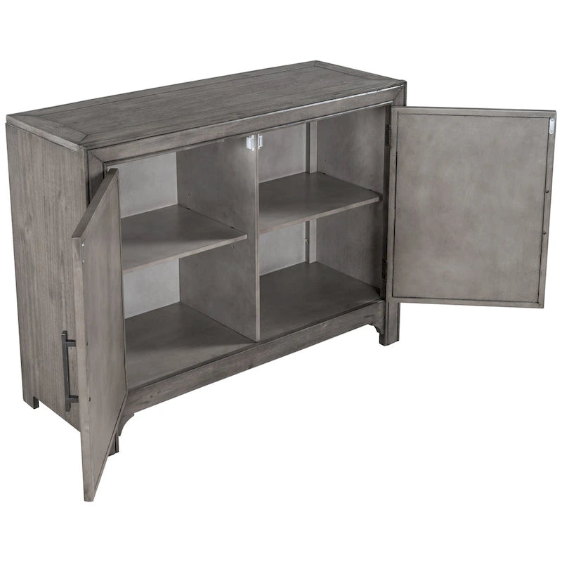 Console moderne Table de canapé pour salon avec 2 étagères