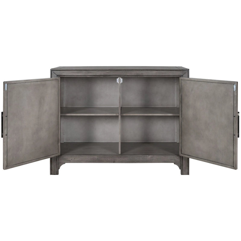 Console moderne Table de canapé pour salon avec 2 étagères