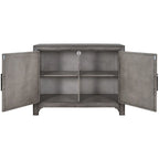 Console moderne Table de canapé pour salon avec 2 étagères