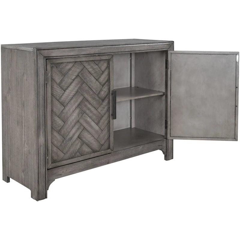 Console moderne Table de canapé pour salon avec 2 étagères