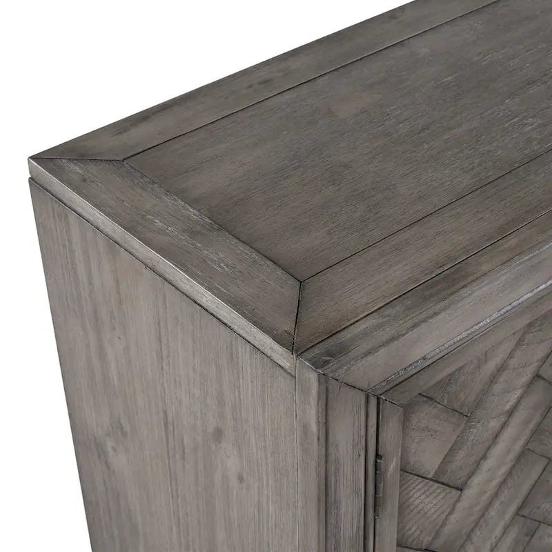 Console moderne Table de canapé pour salon avec 2 étagères