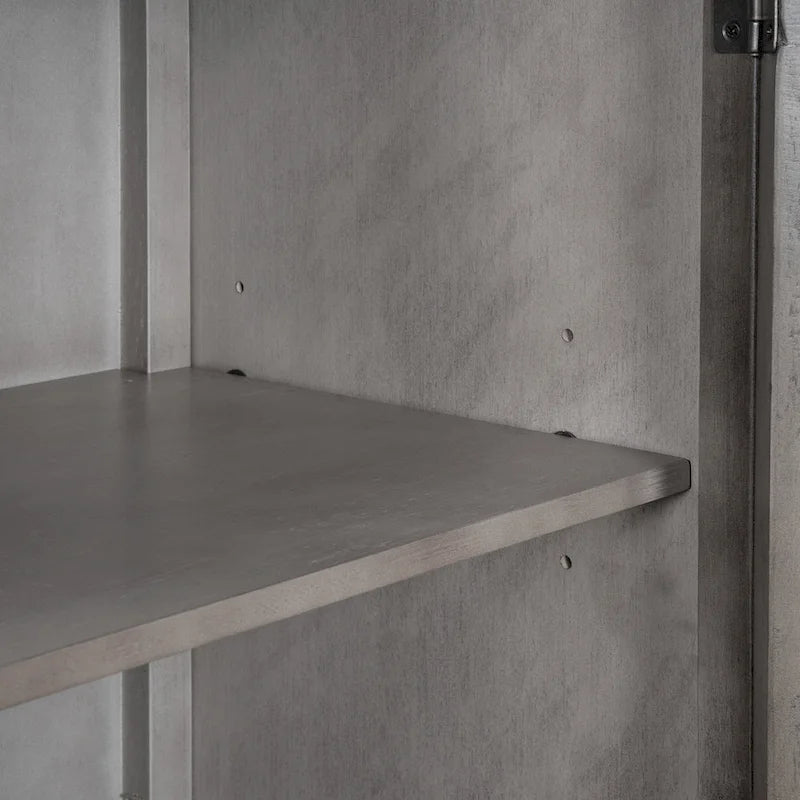 Console moderne Table de canapé pour salon avec 2 étagères
