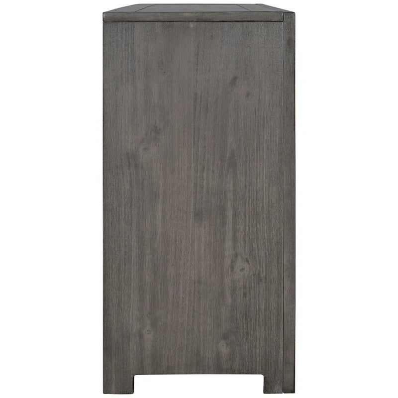 Console moderne Table de canapé pour salon avec 2 étagères