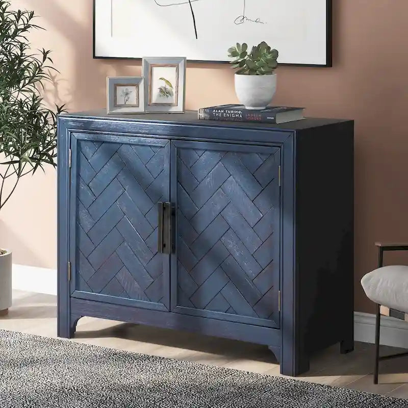 Console moderne Table de canapé pour salon avec 2 étagères