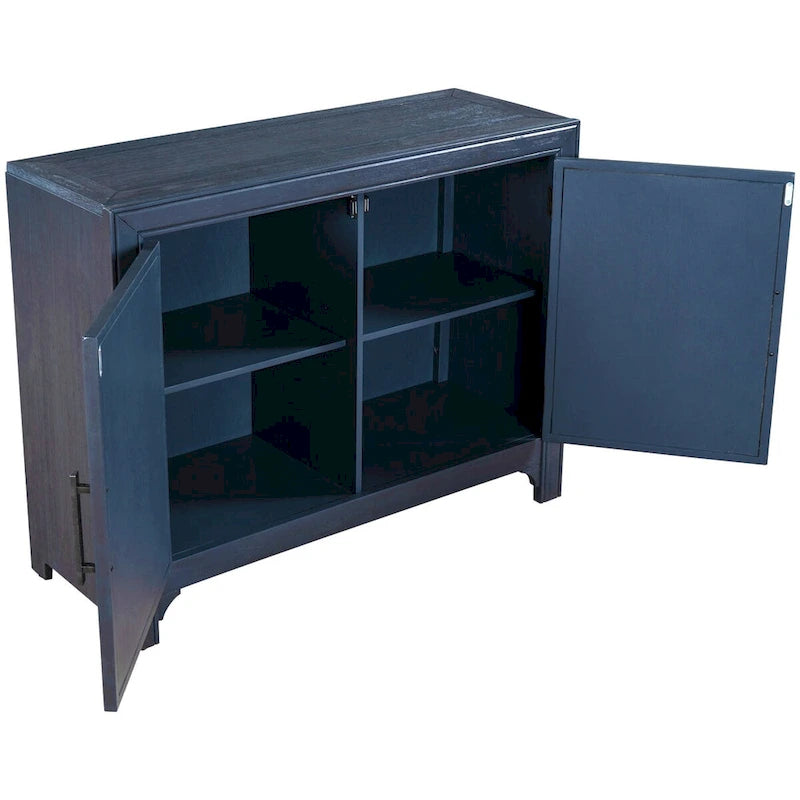Console moderne Table de canapé pour salon avec 2 étagères