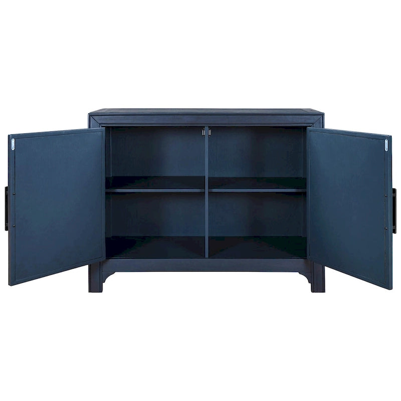 Console moderne Table de canapé pour salon avec 2 étagères