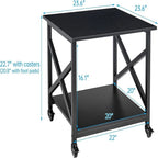 Meuble d'imprimante grand format de 23,6 pouces