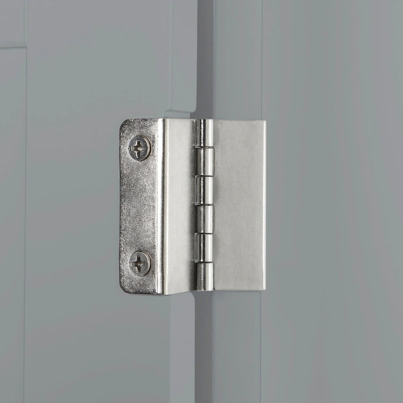 Meuble de rangement mural de salle de bain avec étagère réglable à placer au-dessus des toilettes – Gris